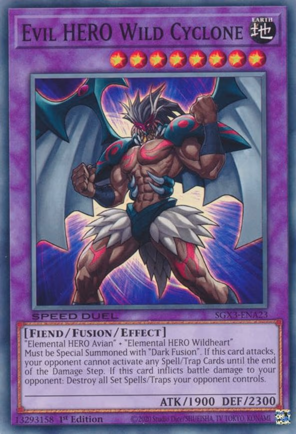 Evil HERO Wild Cyclone