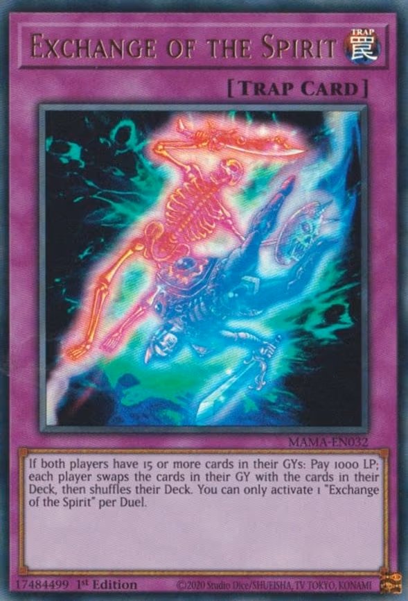 Exchange of the Spirit