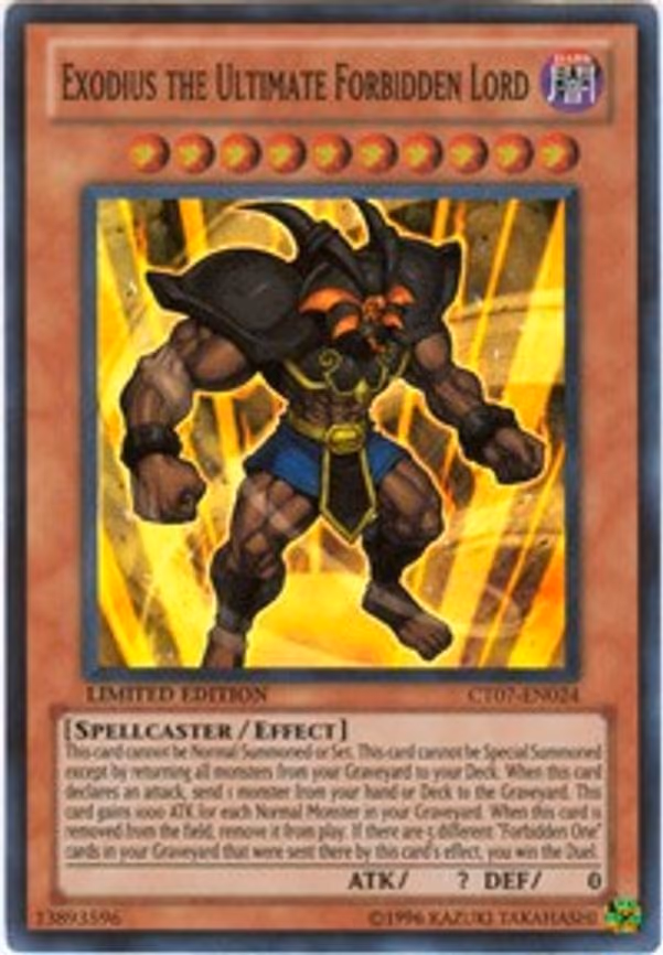 Exodius the Ultimate Forbidden Lord
