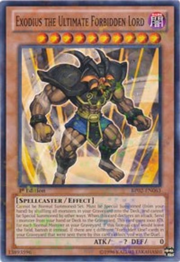 Exodius the Ultimate Forbidden Lord