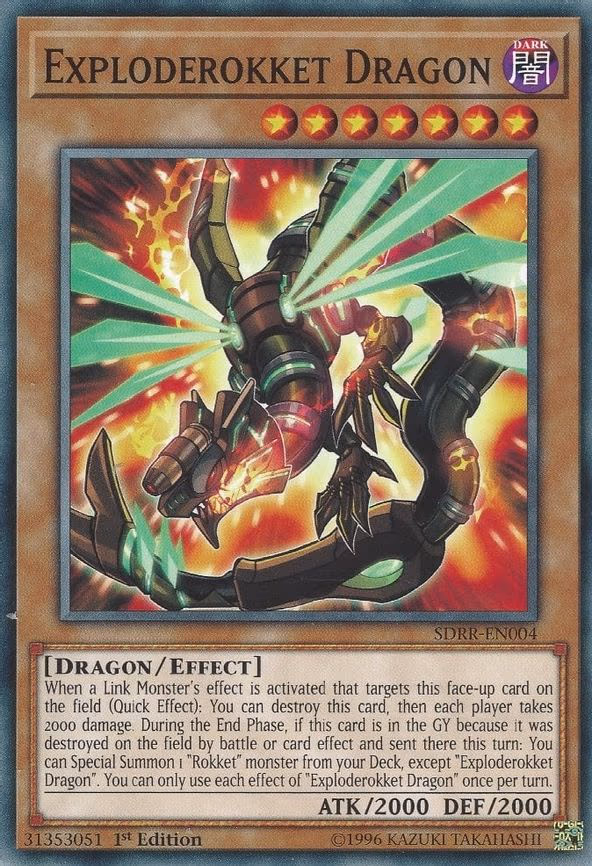 Exploderokket Dragon