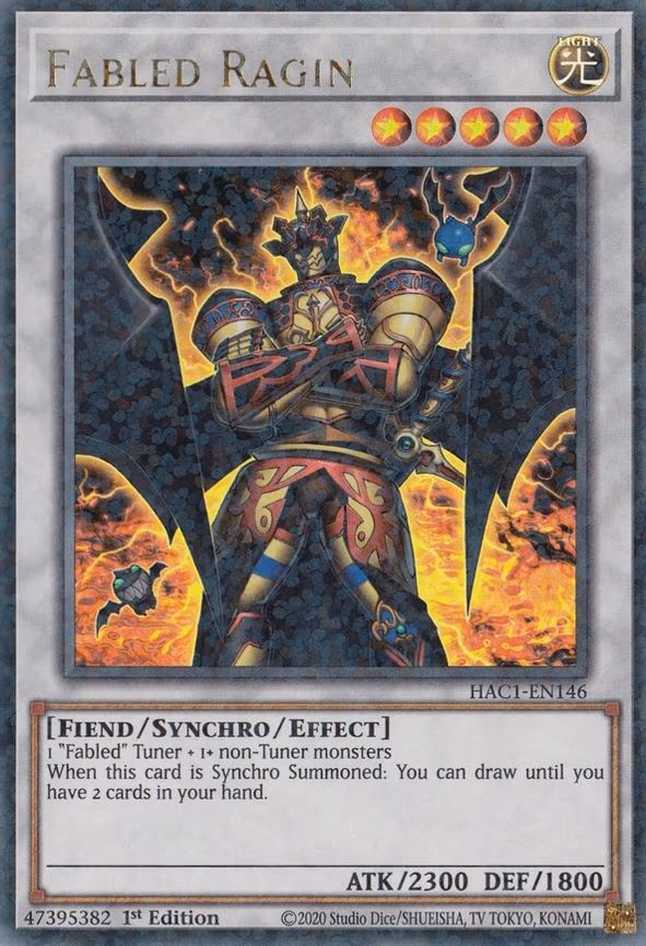 Fabled Ragin (Duel Terminal)