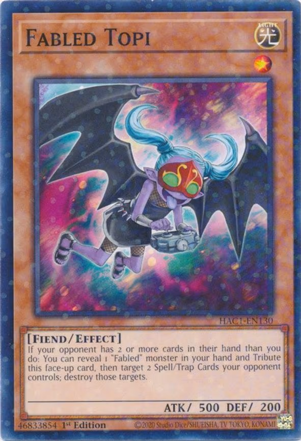 Fabled Topi (Duel Terminal)