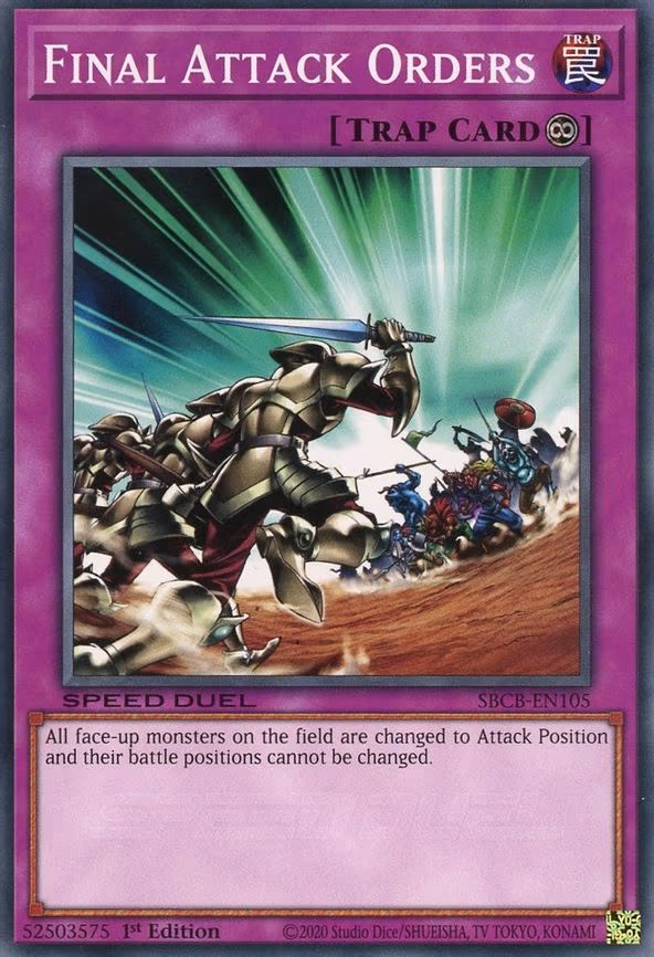 Final Attack Orders