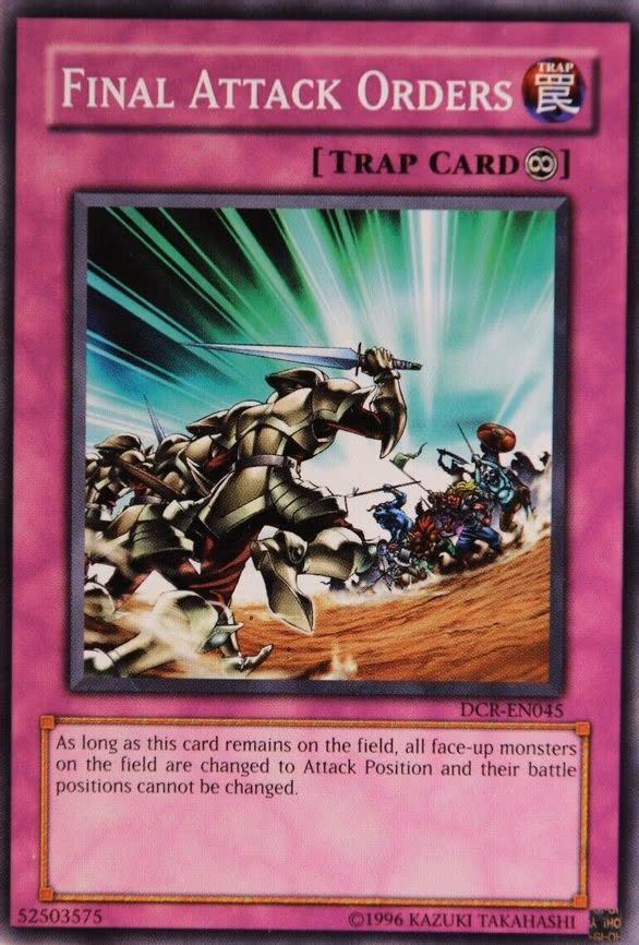 Final Attack Orders