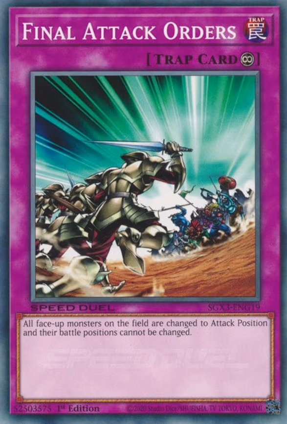 Final Attack Orders
