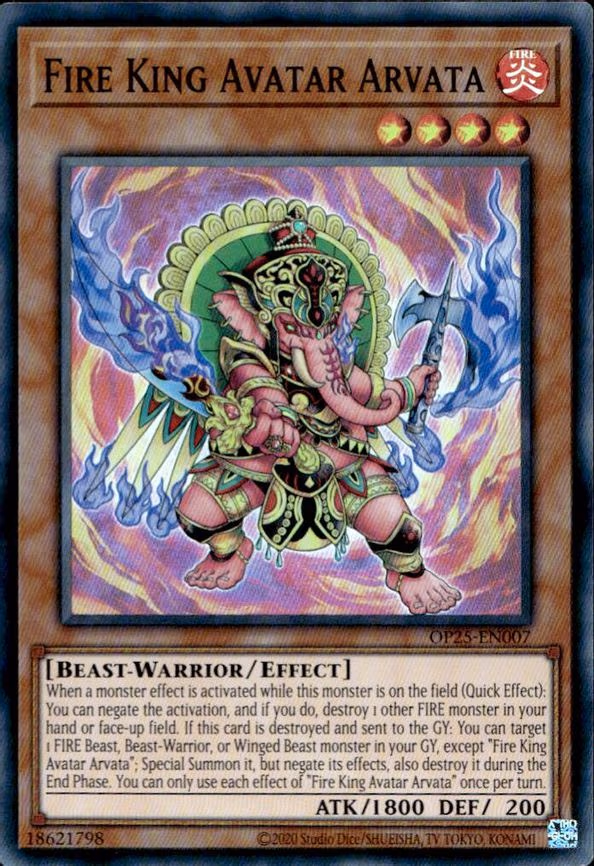 Fire King Avatar Arvata