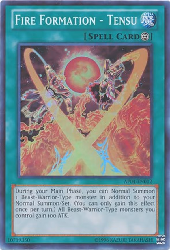 Fire Formation - Tensu