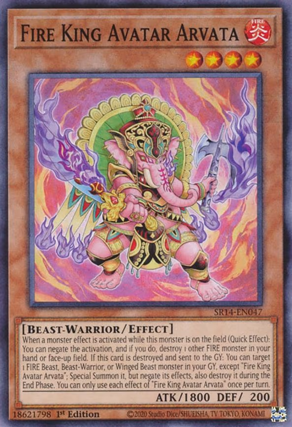 Fire King Avatar Arvata