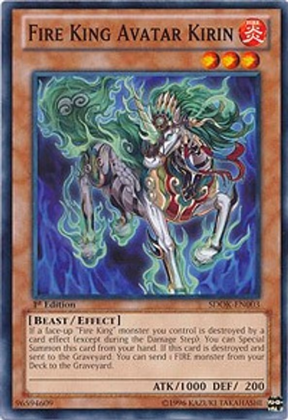 Fire King Avatar Kirin