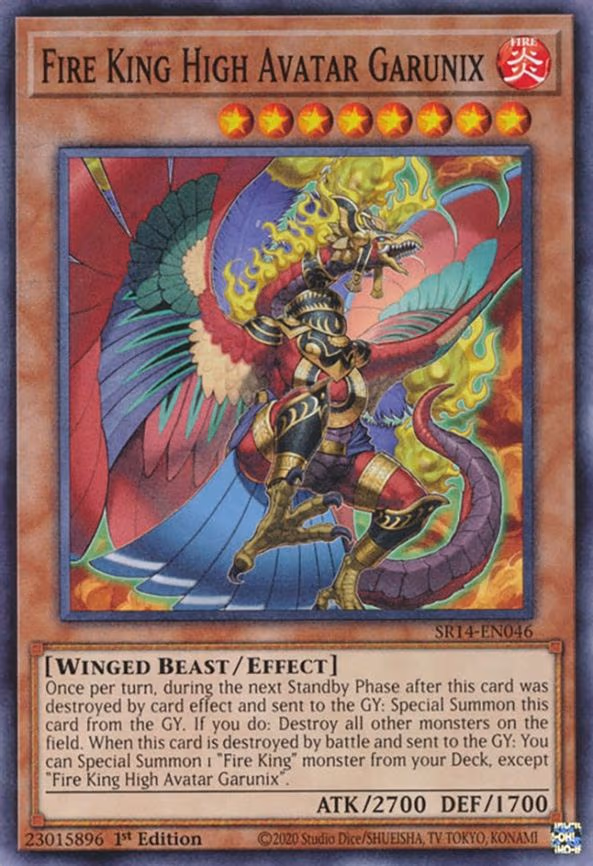 Fire King High Avatar Garunix