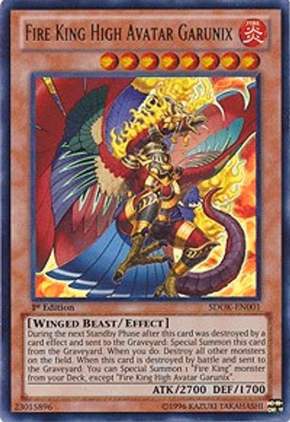 Fire King High Avatar Garunix