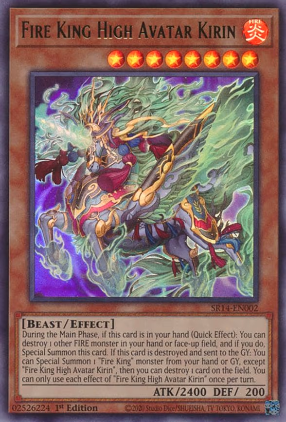 Fire King High Avatar Kirin