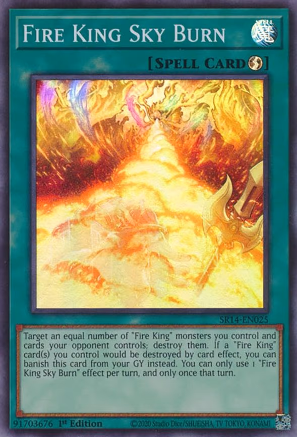 Fire King Sky Burn