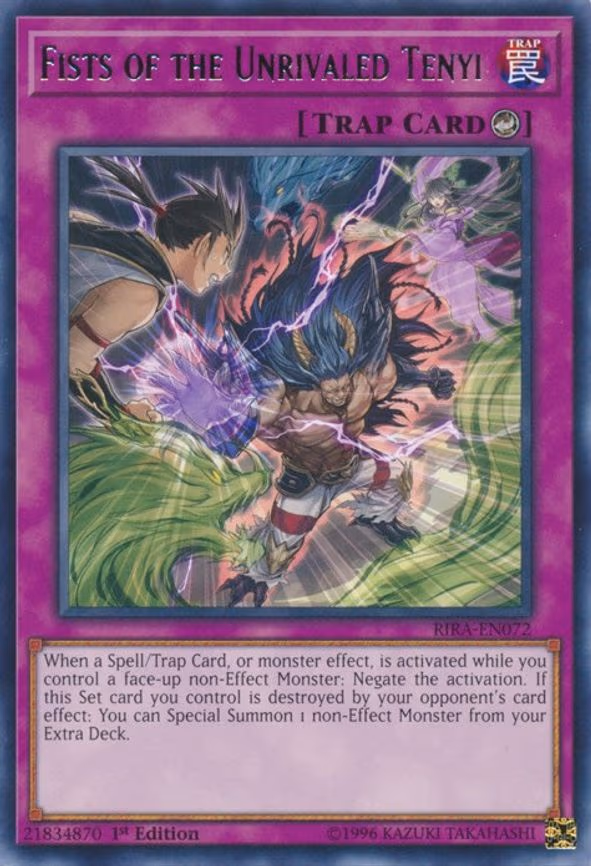 Fists of the Unrivaled Tenyi