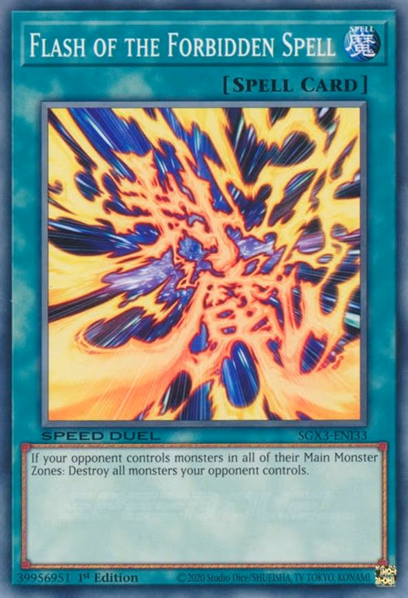 Flash of the Forbidden Spell
