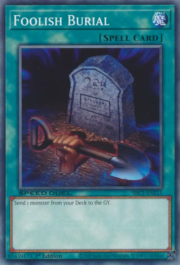 Foolish Burial - Common (SBC1-ENE15)