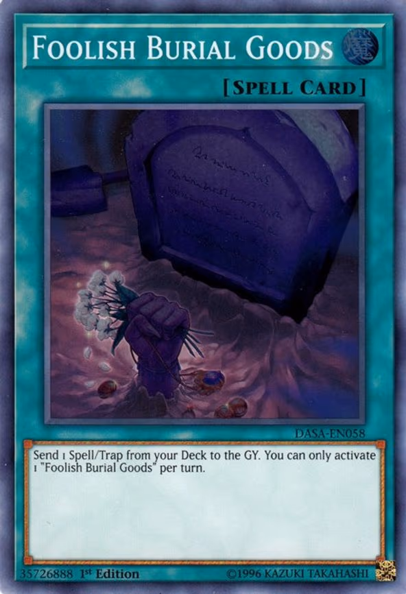 Foolish Burial Goods