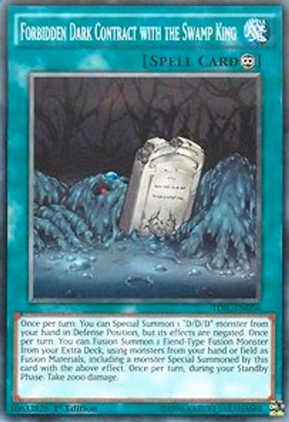 Forbidden Dark Contract with the Swamp King
