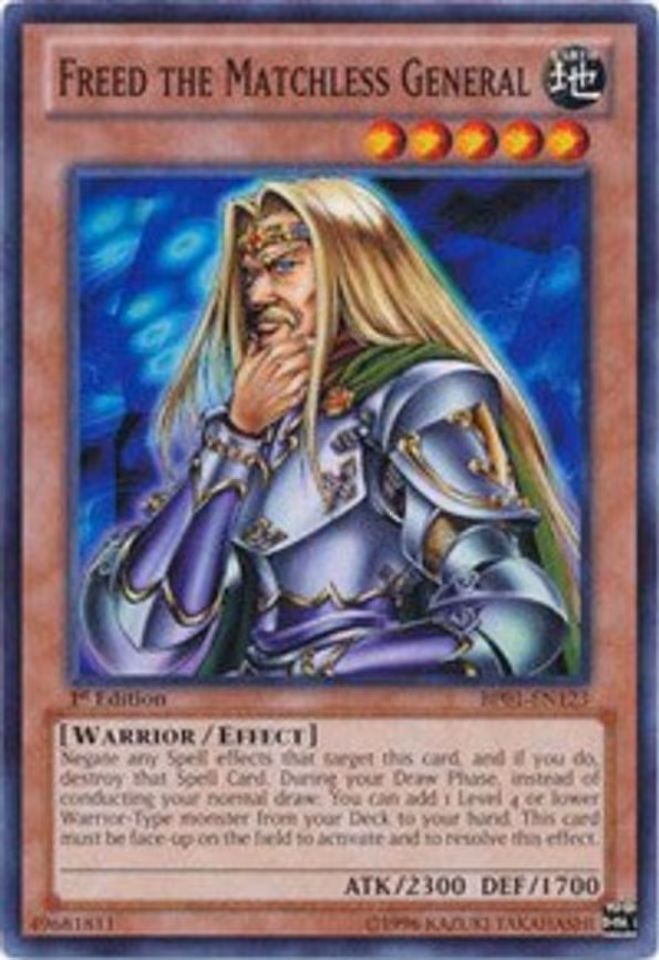Freed the Matchless General