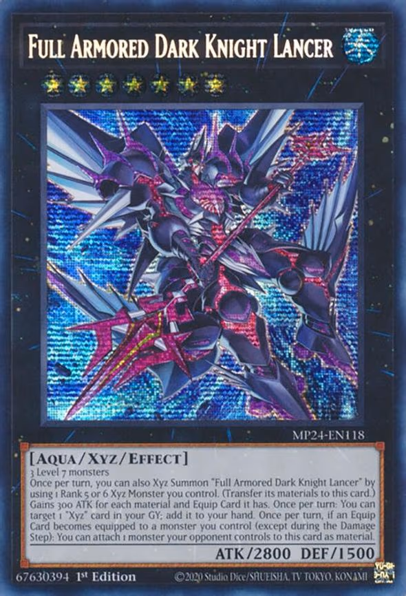 Full Armored Dark Knight Lancer