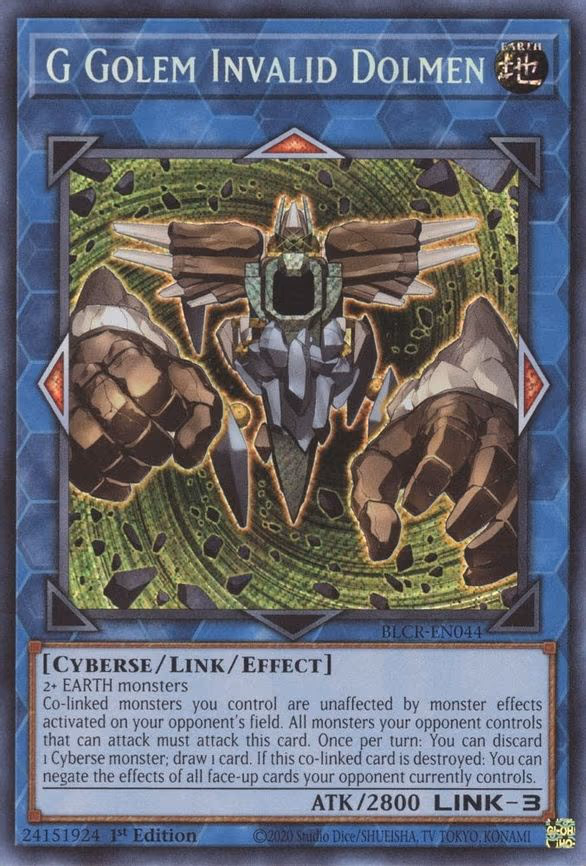 G Golem Invalid Dolmen