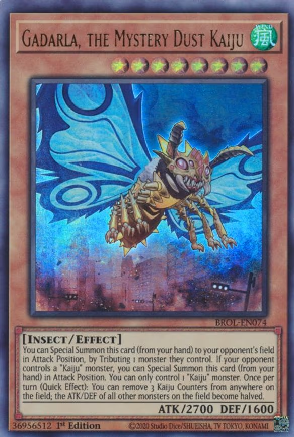 Gadarla, the Mystery Dust Kaiju