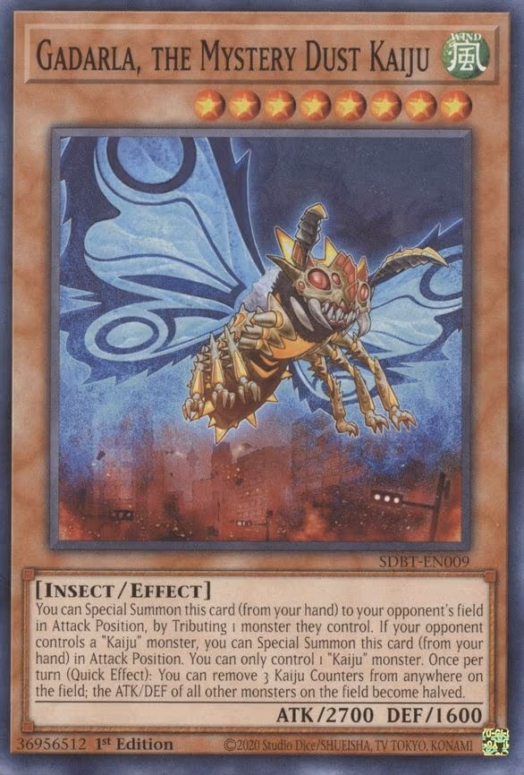 Gadarla, the Mystery Dust Kaiju