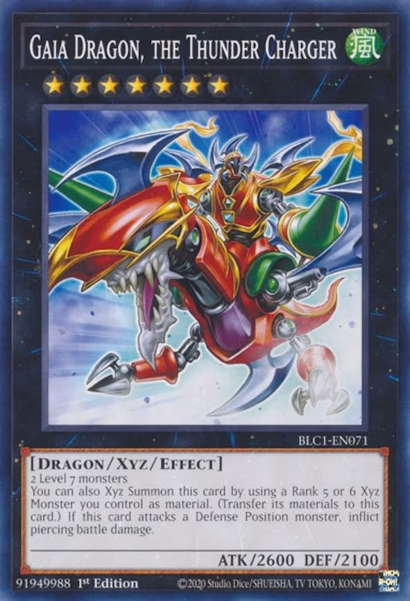 Gaia Dragon, the Thunder Charger
