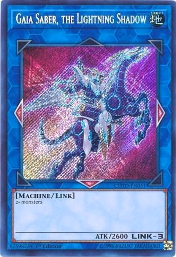 Gaia Saber, the Lightning Shadow
