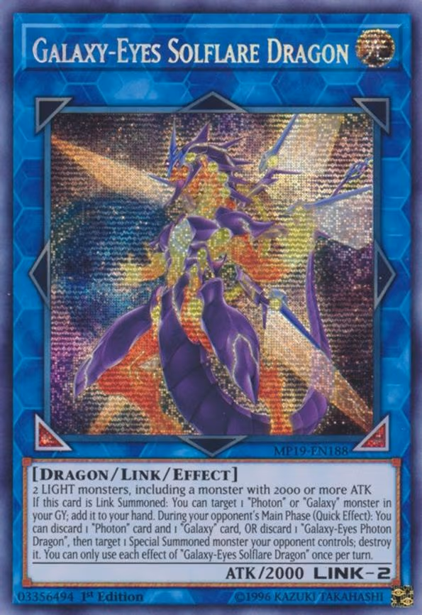 Galaxy-Eyes Solflare Dragon