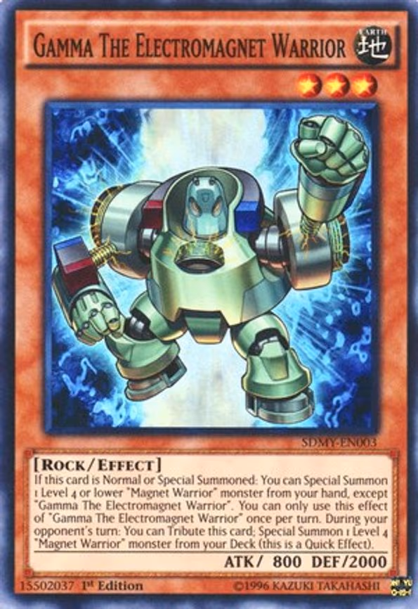 Gamma The Electromagnet Warrior