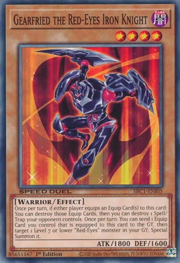 Gearfried the Red-Eyes Iron Knight