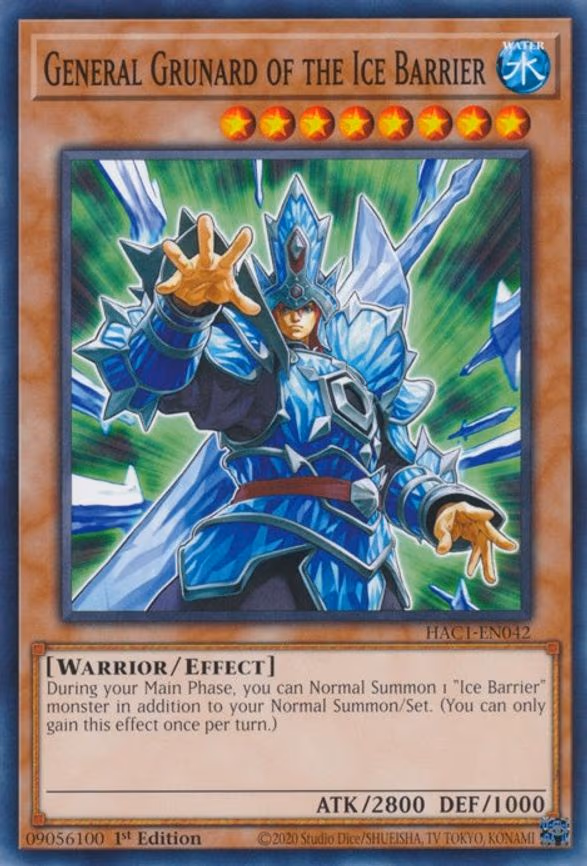 General Grunard of the Ice Barrier