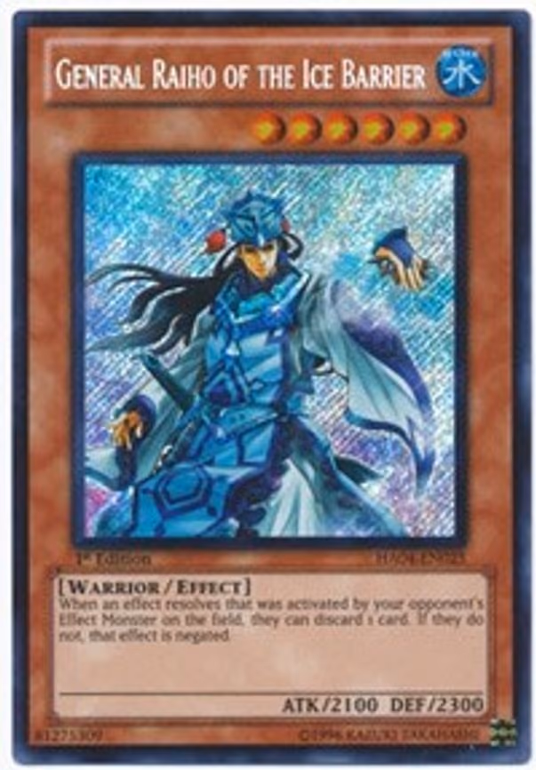 General Raiho of the Ice Barrier