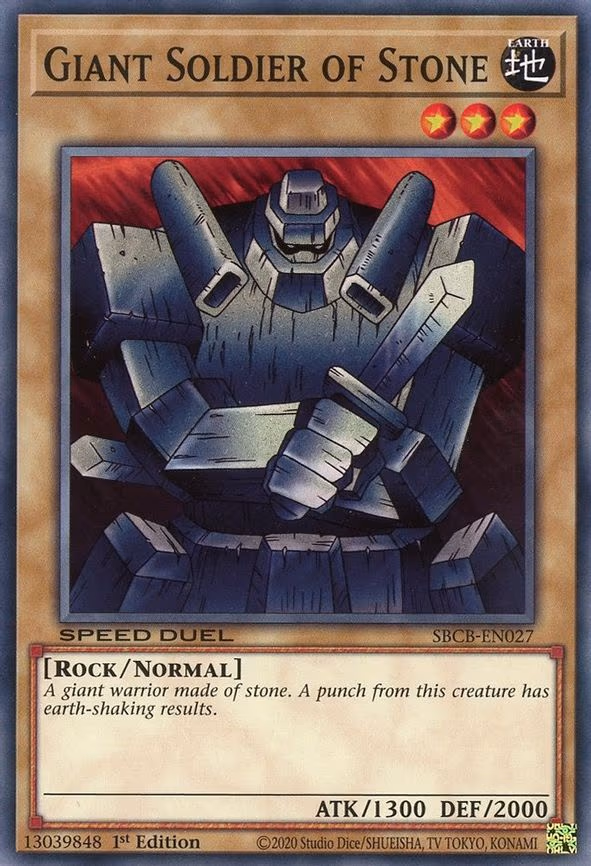 Giant Soldier of Stone