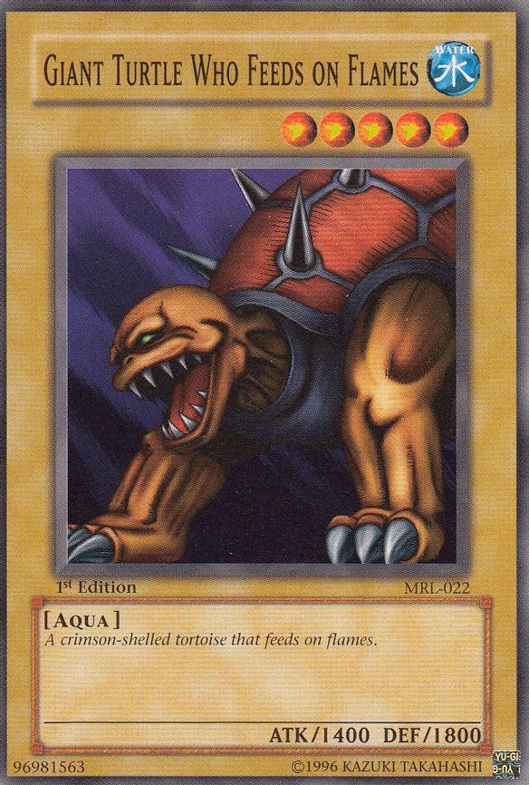 Giant Turtle Who Feeds on Flames