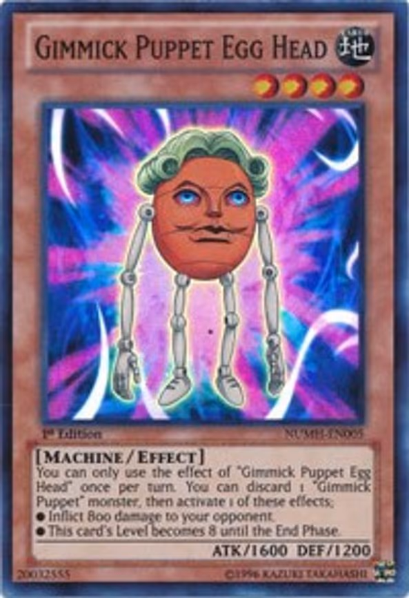 Gimmick Puppet Egg Head