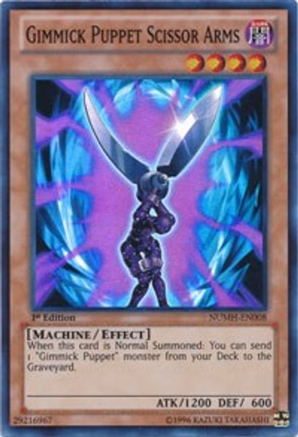 Gimmick Puppet Scissor Arms