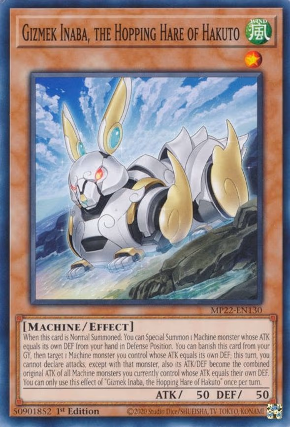 Gizmek Inaba, the Hopping Hare of Hakuto - Common (MP22-EN130)
