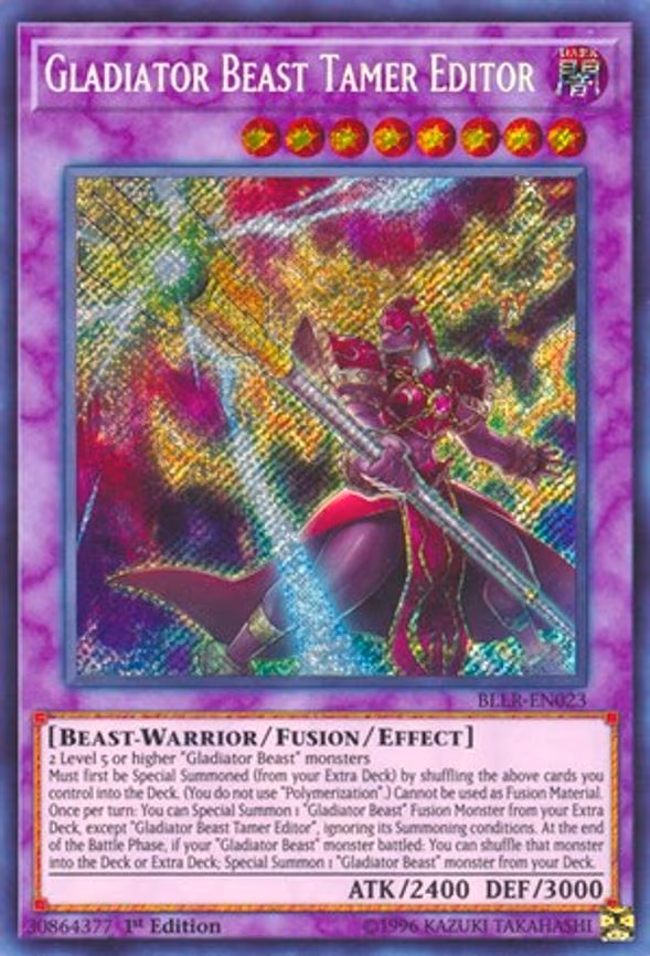 Gladiator Beast Tamer Editor
