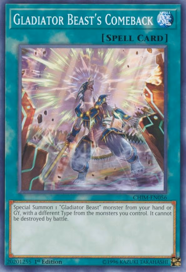 Gladiator Beast's Comeback