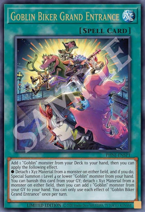 Goblin Biker Grand Entrance