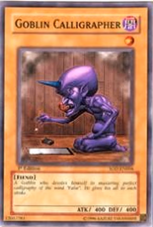 Goblin Calligrapher