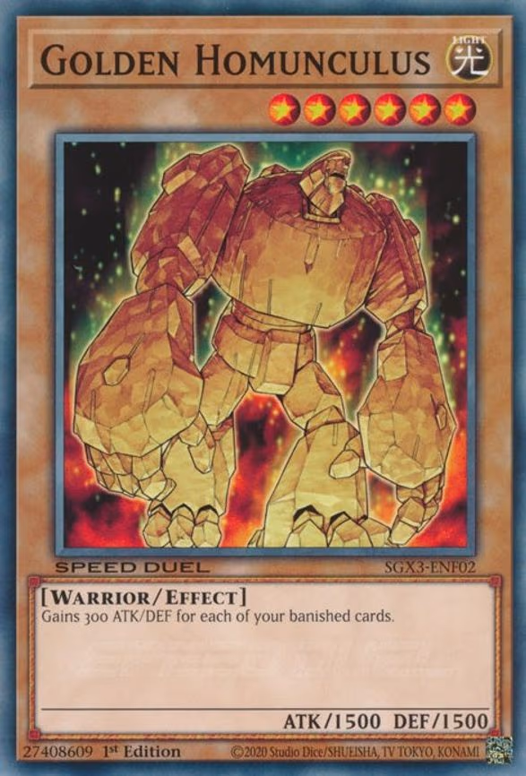 Golden Homunculus