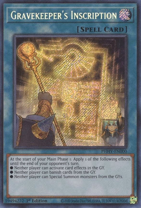 Gravekeeper's Inscription