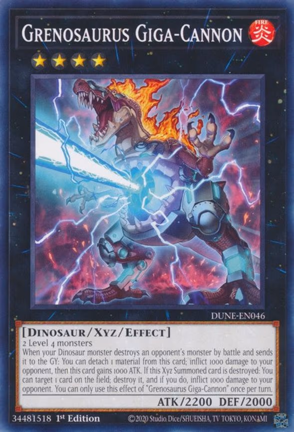 Grenosaurus Giga-Cannon