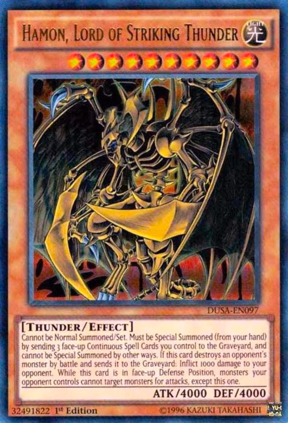 Hamon, Lord of Striking Thunder
