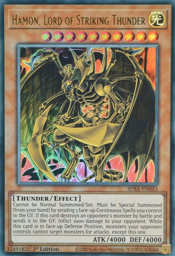 Hamon, Lord of Striking Thunder