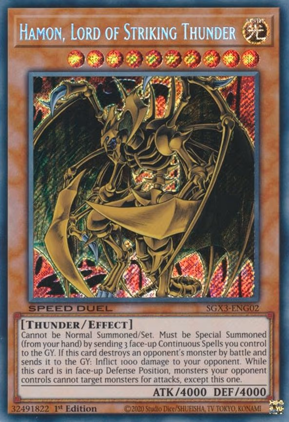 Hamon, Lord of Striking Thunder